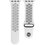 Ремешок Aceline для Apple Watch 38/ 40/ 41mm белый/черный