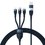 Кабель Baseus Lightning 8-pin, micro USB-B, USB Type-C - USB Type-A, USB Type-C синий 1.2 м