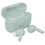 Наушники TWS PERO TWS06 COMFORT  бирюзовый 2023