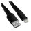 Кабель DEXP Lightning 8-pin - USB Type-A черный 1 м