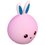 Ночник Rombica LED Bunny белый