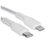 Кабель Borofone Lightning 8-pin - USB Type-C белый