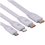 Кабель Baseus Lightning 8-pin, micro USB-B, USB Type-C - USB Type-A фиолетовый 1.1 м