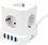 Сетевой фильтр Cablexpert TWR-5-U4-W-2 белый
