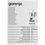Кухонный комбайн Gorenje SB800LBW белый