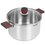 Кастрюля Rondell Stripes RDS-1281 5.8 л 24 см серебристый