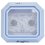 Корпус Thermaltake The Tower 250 Hydrangea Blue [CA-1Z9-00SFWN-00] голубой