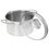 Pot OneTwo Amber O3SC059 3.6 L 20 cm silver