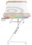 Стол компьютерный ZONE 51 TRINE 120 RGB бежевый/белый