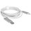 Кабель Baseus Lightning 8-pin, USB Type-C - USB Type-A, USB Type-C белый