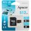 Карта памяти Apacer microSDXC 512 ГБ [AP512GMCSX10U8-R]