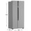 Холодильник Side by Side   Haier HRF-535DM7RU серебристый
