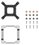 CPU cooler DEEPCOOL AK400 DIGITAL SE WH [R-AK400-WHADMN-GJD] white