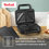 Сэндвичница Tefal UltraCompact SW383D10 черный