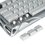 Клавиатура  проводная GravaStar Mercury V60Pro цвет серебристый