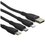 Кабель Baseus Lightning 8-pin, micro USB-B, USB Type-C - USB Type-A черный 1.5 м