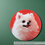 Коврик Aceline Pomeranian Dog (XS) разноцветный