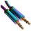 Cable   DEXP jack 3.5 mm - jack 3.5 mm purple