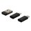Дорожный набор аксессуаров Acefast micro USB-B, USB Type-C - USB Type-A, USB Type-C черный 0.95 м