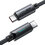 Кабель ACEFAST USB Type-C - USB Type-C черный 1.2 м