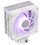 Кулер для процессора DEEPCOOL AG400 WH ARGB V2 [R-AG400-WHAMMN-GJD] белый