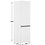 Холодильник с морозильником   Beko B1RCSK312W белый