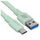 Кабель KEYRON USB Type-C - USB Type-A зеленый 1.5 м