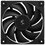 Комплект вентиляторов DEEPCOOL FD12 [R-FD12-BKNPN3-G] черный