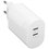 Сетевое зарядное устройство KEYRON 45W-2C-W белый