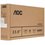 23.8" Монитор AOC 24E3UM черный