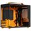 Корпус JONSBO Jonsplus Z20 [Z20Orange/Black] черный