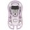 Мышь беспроводная/проводная GravaStar Mercury M1 Pro [GRAVASTAR M1 PRO_PL] фиолетовый
