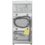 Kir yuvish mashinasi DEXP WM-E610NMA/WW oq