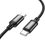 Кабель Hoco USB Type-C - USB Type-C черный