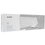 Keyboard and mouse Wireless   A4Tech Fstyler FG1010 white