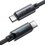 Кабель ACEFAST USB Type-C - USB Type-C черный