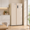 Side-By-Side refrigerator   DEXP SBS4-53AMG beige