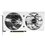 Видеокарта KFA2 GeForce RTX 5060 ROCK(X) OC 2FAN RGB White [56NSN8MDDBBK]