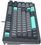 Klaviatura  simli A4Tech Fstyler FS300 rangi qora