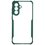 Накладка  BoraSCO Sky Case для Samsung Galaxy A56 зеленый/прозрачный