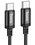 Кабель Hoco USB Type-C - USB Type-C черный