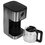 Кофеварка капельная BQ CM1007 Steel-black серебристый