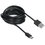 Kabel Aceline USB Type-C - USB Type-A qora