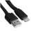 Кабель Aceline Lightning 8-pin - USB Type-A черный