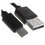 Кабель FinePower USB Type-C - USB Type-A черный 0.5 м
