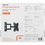 TV uchun kronshteyn DEXP RMM-222B qora