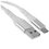 Кабель DEXP micro USB-B - USB Type-A белый 1 м