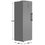Freezer  DEXP F4-28BMA silver