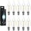 Комплект филаментных ламп Gauss Black Filament 104801213