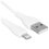 Кабель Borofone Lightning 8-pin - USB Type-A белый